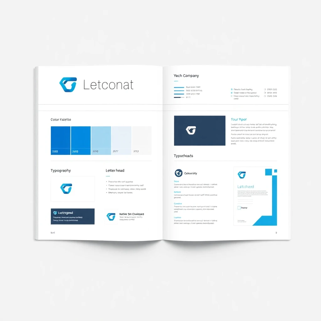 دليل هوية تجارية احترافي